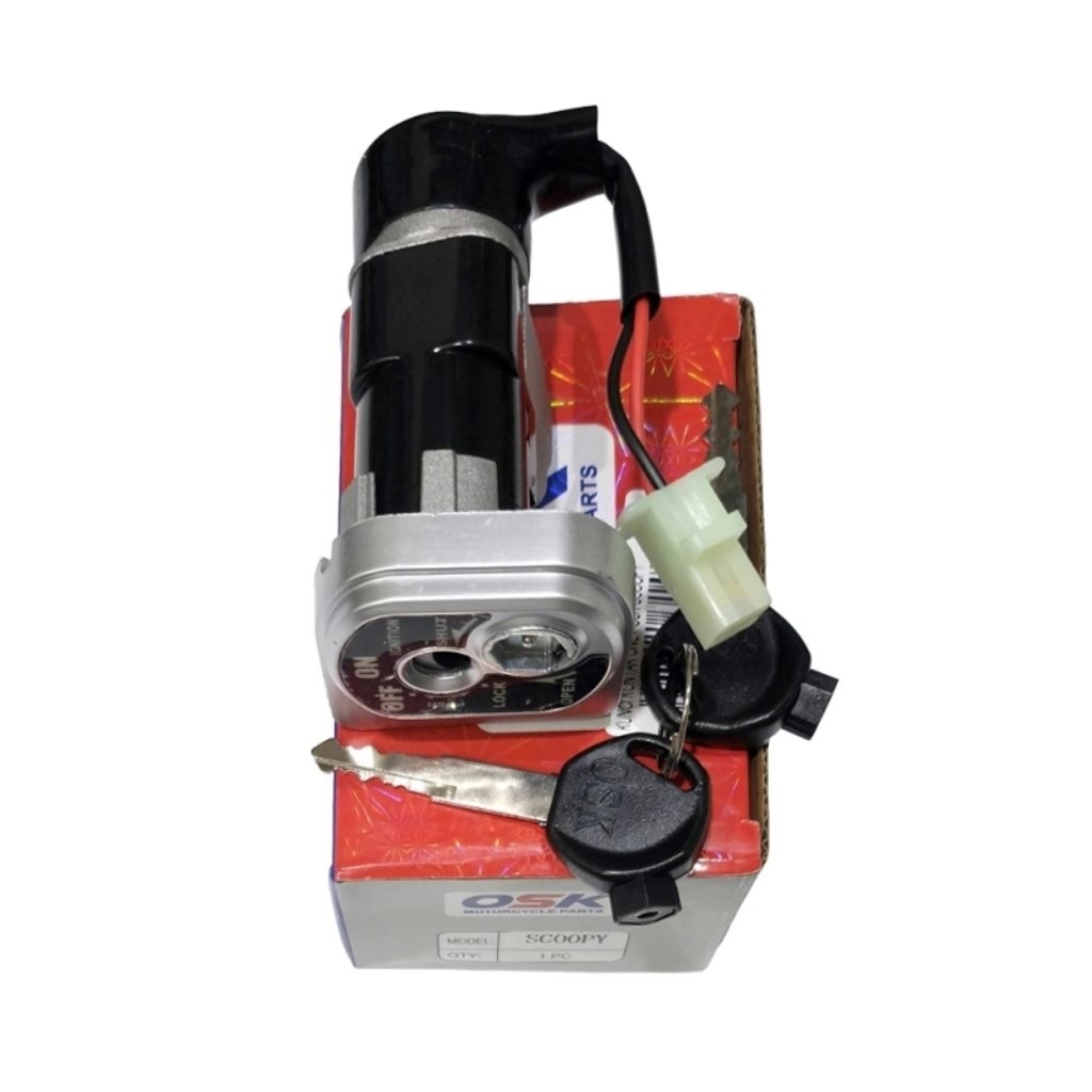 KUNCI KONTAK DEPAN ORIGINAL OSK SCOOPY KARBU