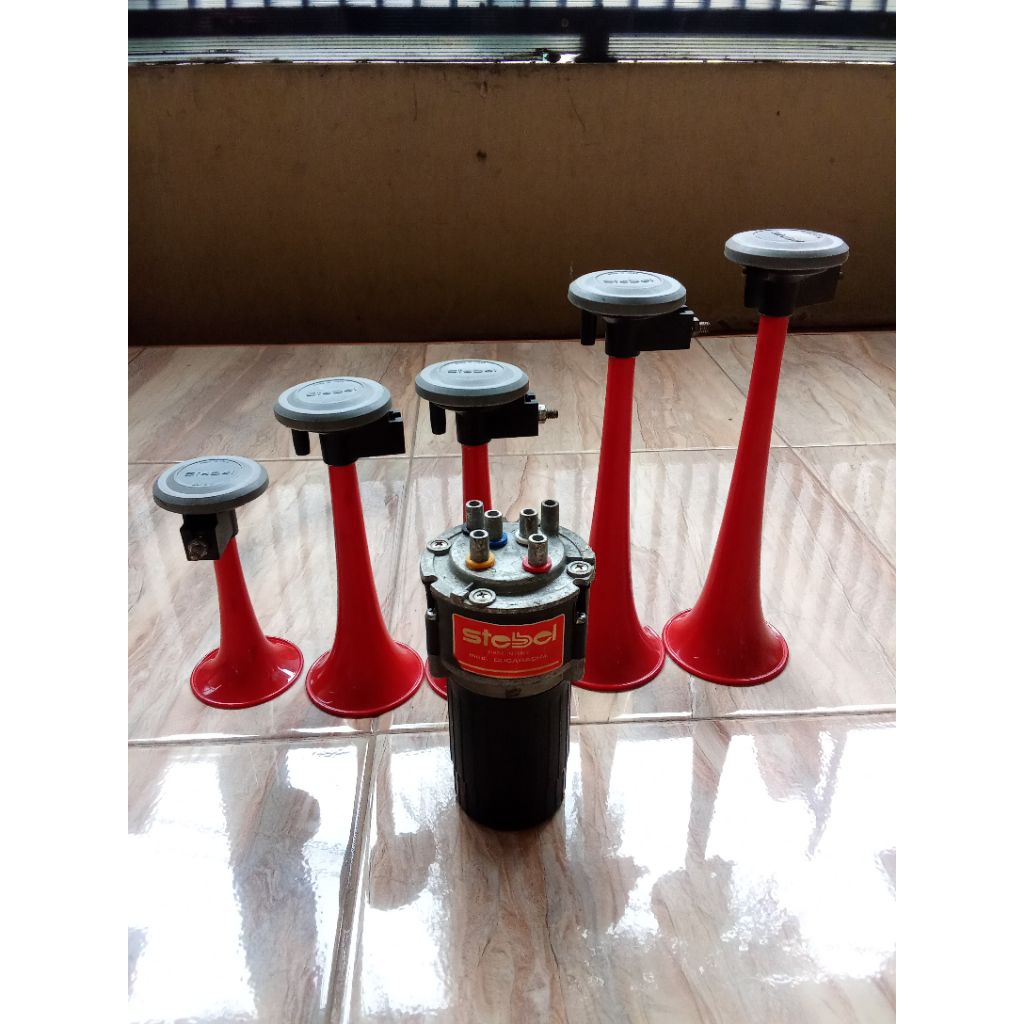 klakson / bel terompet stebel original Made in italy
