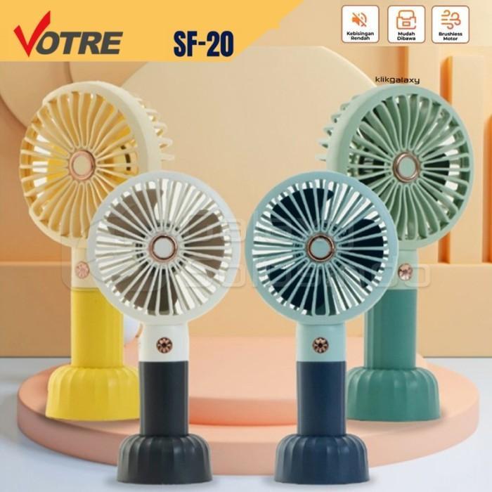 Votre SF-20 Mini Portable Fan Kipas Angin Genggam Mini