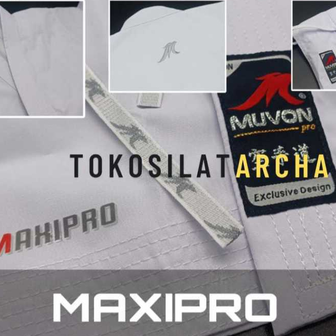 BAJU KARATE GI KATA MUVON MAXIPRO ORIGINAL / MAXIPRO MUVON
