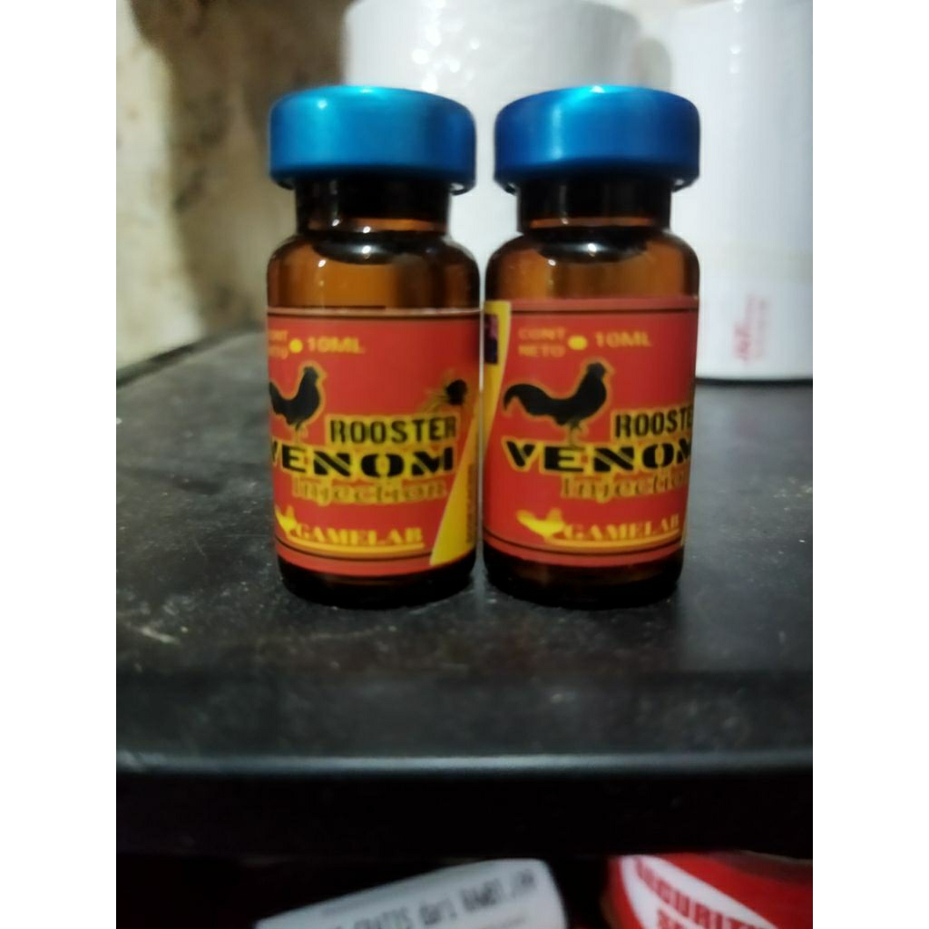 TERBARU  TERBAIK  Doping Ayam Aduan ROOSTER VENOM Sabung taji bikin ayam philipin kulit tebal
