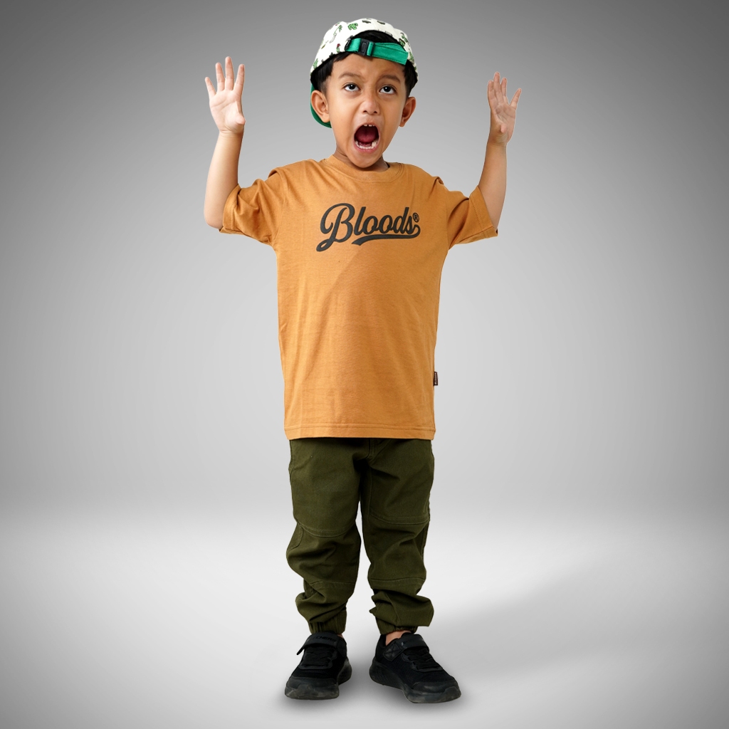 Bloods Series Kids Kaos Anak Tinycore 03 Brown