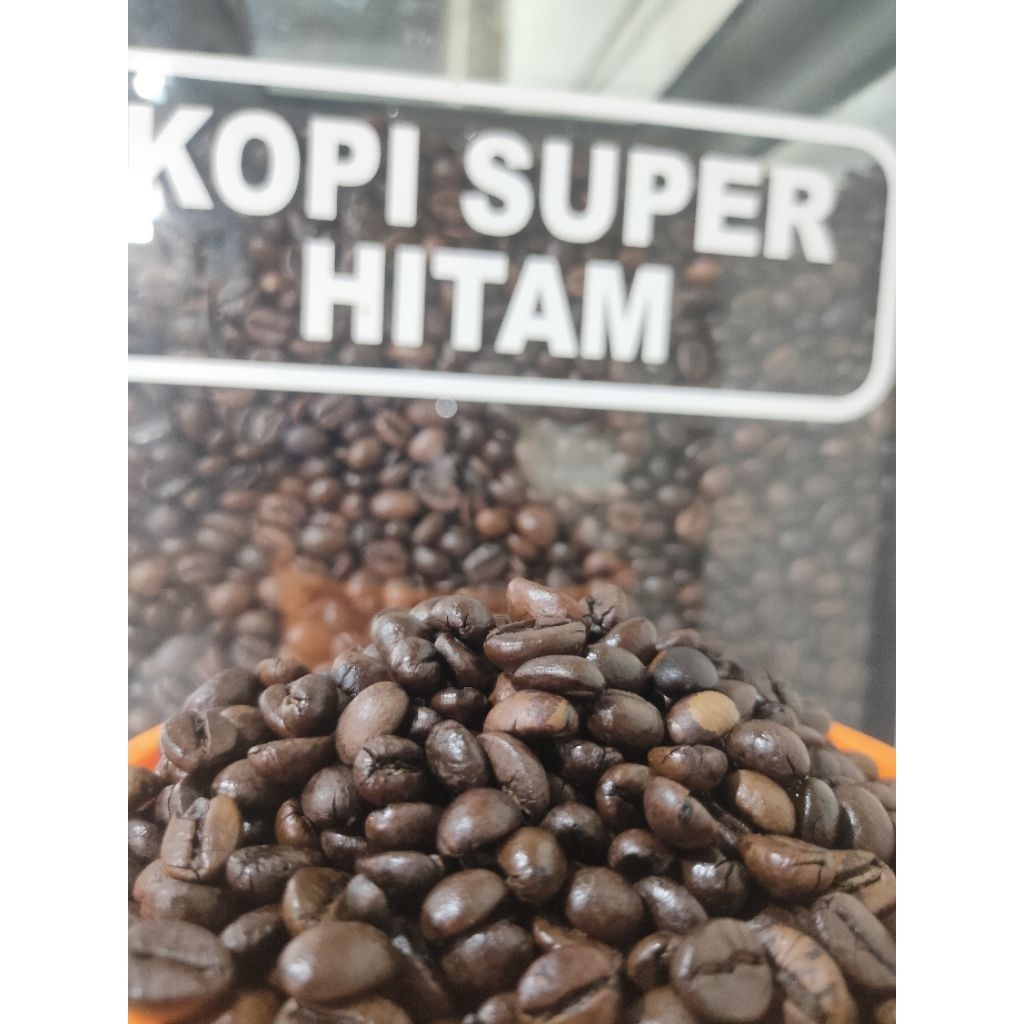 Kopi Robusta super hitam/ Robusta Dampit Malang