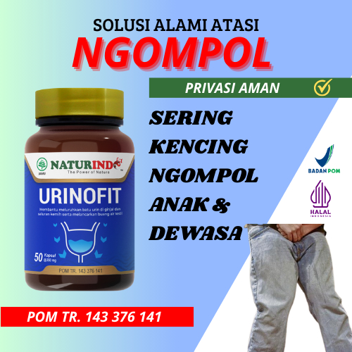 Obat Ngompol Ampuh Stop Beser & Anyang-anyangan Anak Remaja Dewasa Beser Urinofit Naturindo