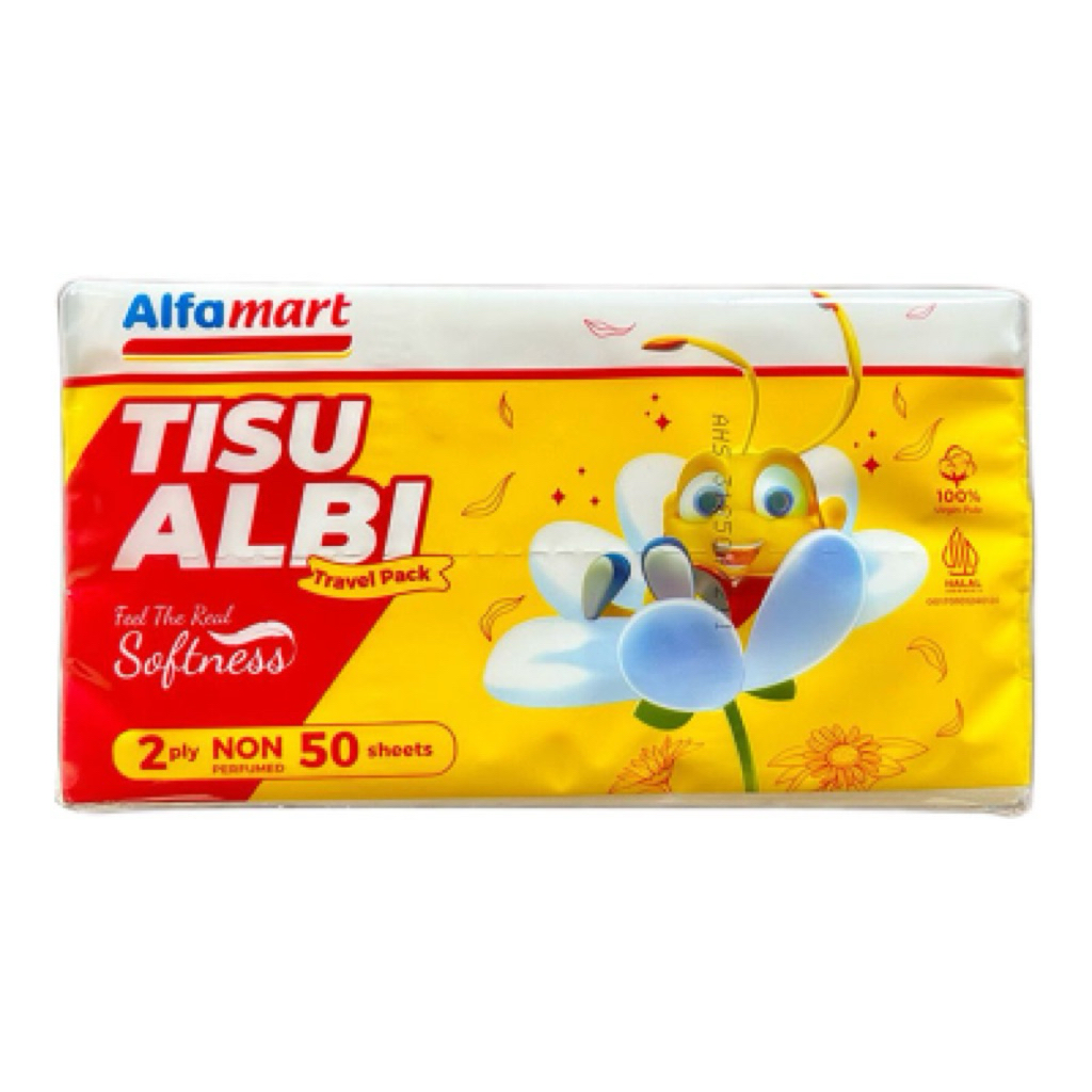 Albi Alfamart Facial Tissue 50 Sheets 2ply
