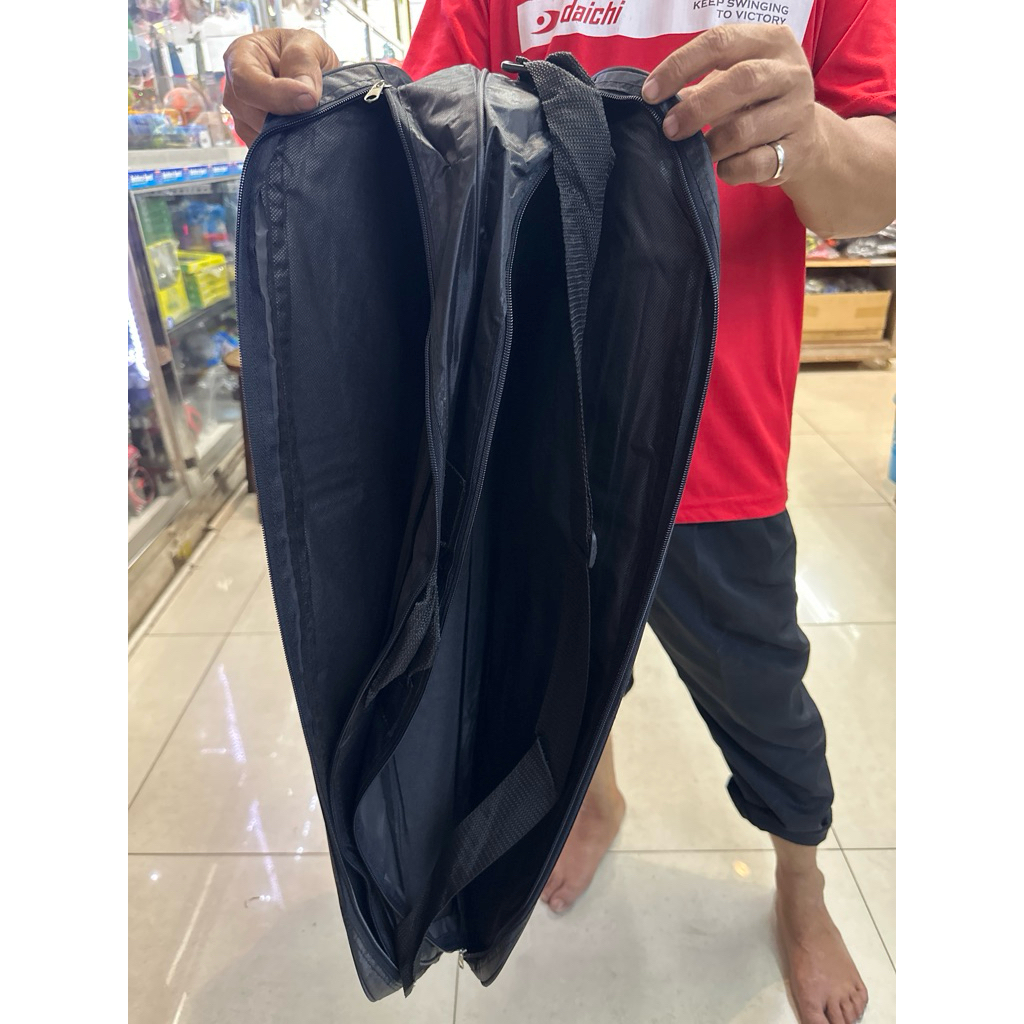 TAS COVER BADMINTON ASTEC 2 zipper ORIGINAL