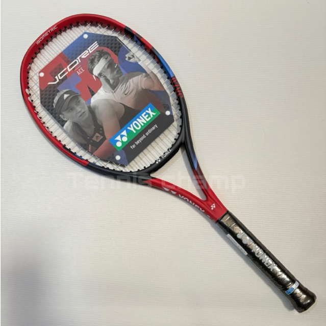 Raket Tenis Yonex VCore Ace 98 Red black/Tennis Racket Yonex Vcore Ace 260gr Original