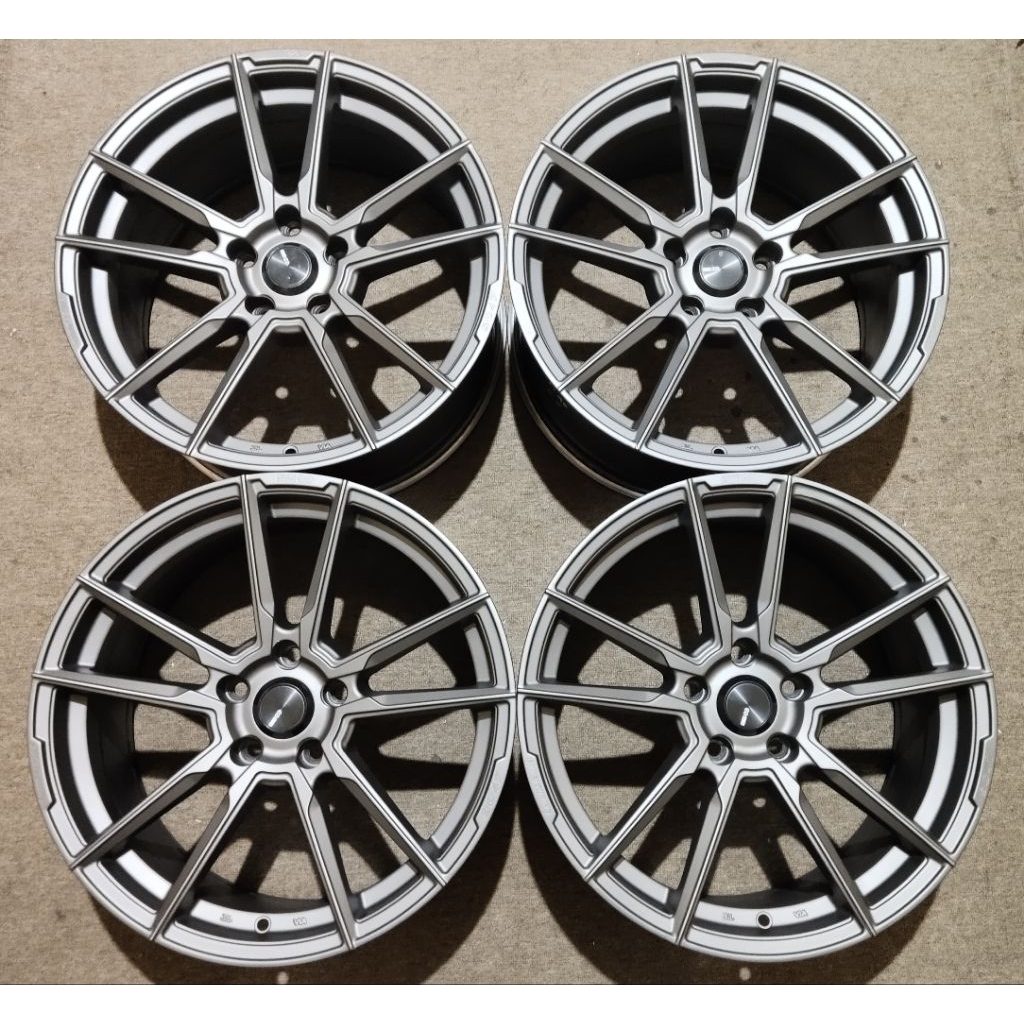 Velg mobil original Enkei tuning sc47 R18 x 8.5 pcd 5x114.3 offset 40