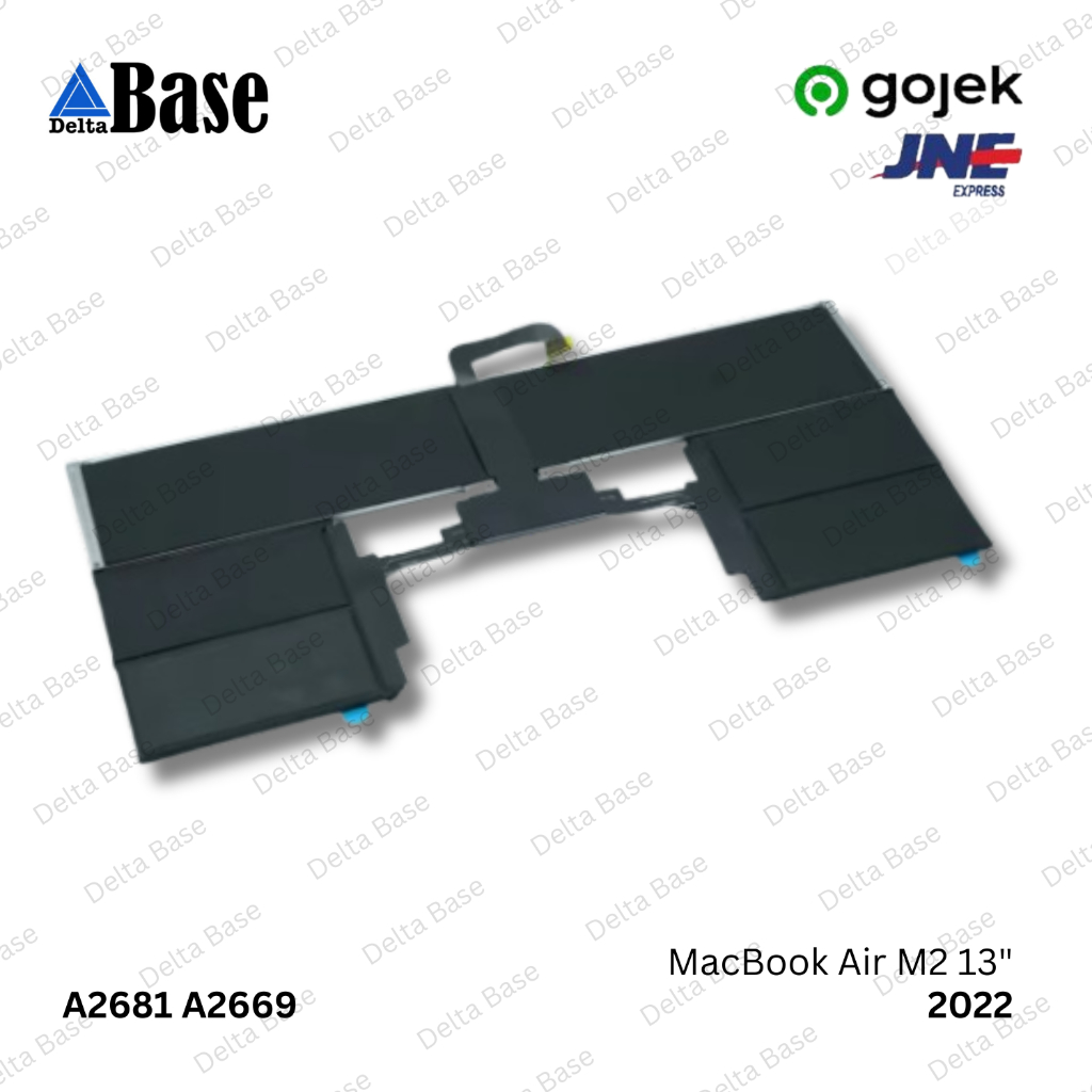 Original Baterai MacBook Air M2 13inch A2681 A2669 2022