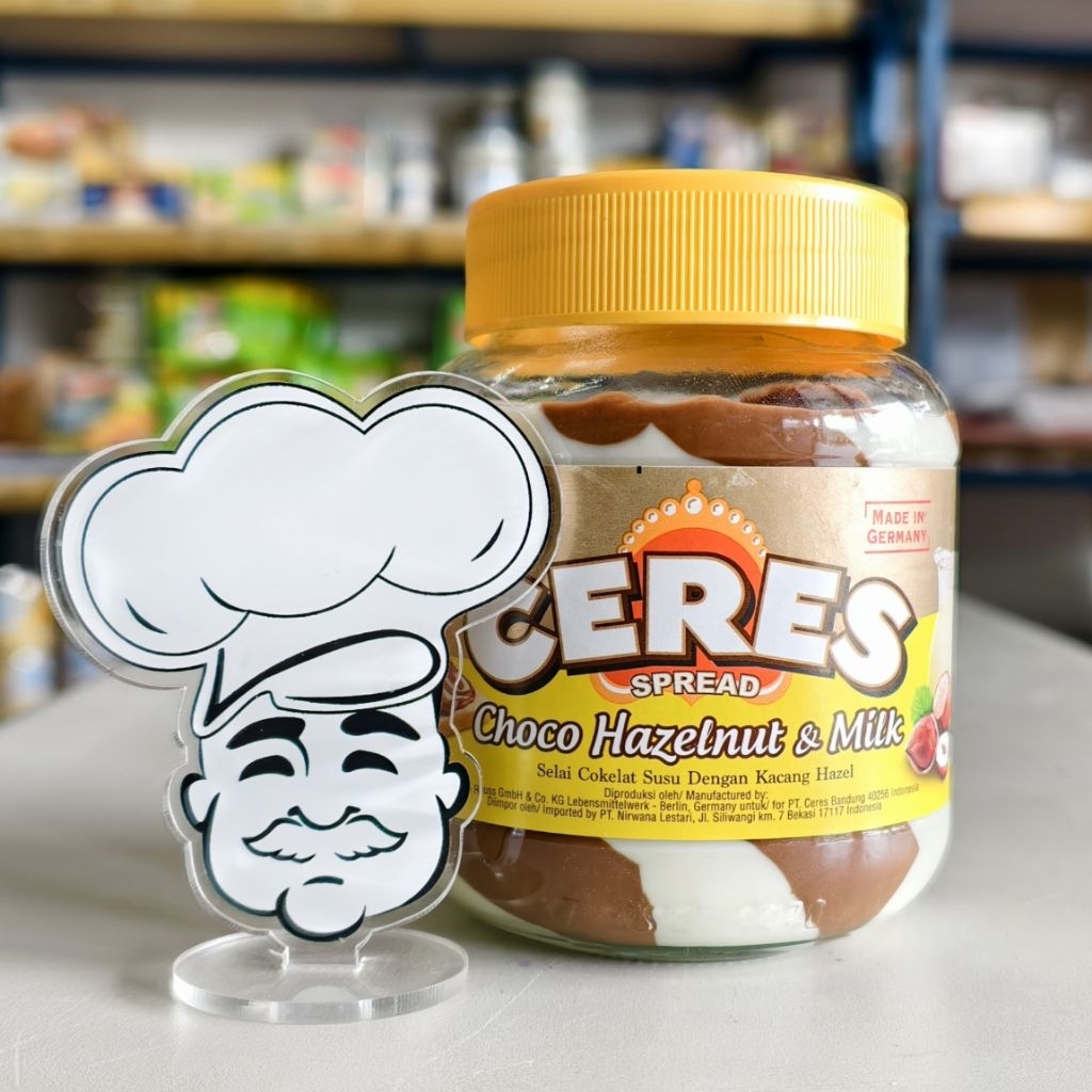 Selai Ceres Choco Hazelnut & Milk 350Gr / Selai Hazelnut Milk Ceres / Selai Coklat Susu Hazelnut Cer