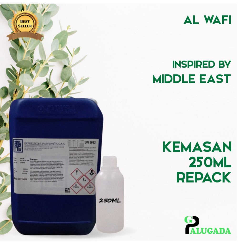 Bibit Parfum Murni AL WAFI EP 250ML REPACK