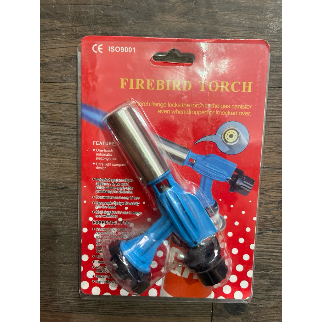 Firebird Torch for Gas Canister/ Obor untuk Tabung Gas Mini
