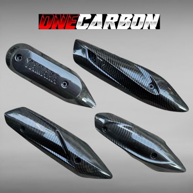 TUTUP KNALPOT YAMAHA MATIK CARBON tutup knalpot carbon mio j mio m3 fino x Ride mio gear prego fazzi