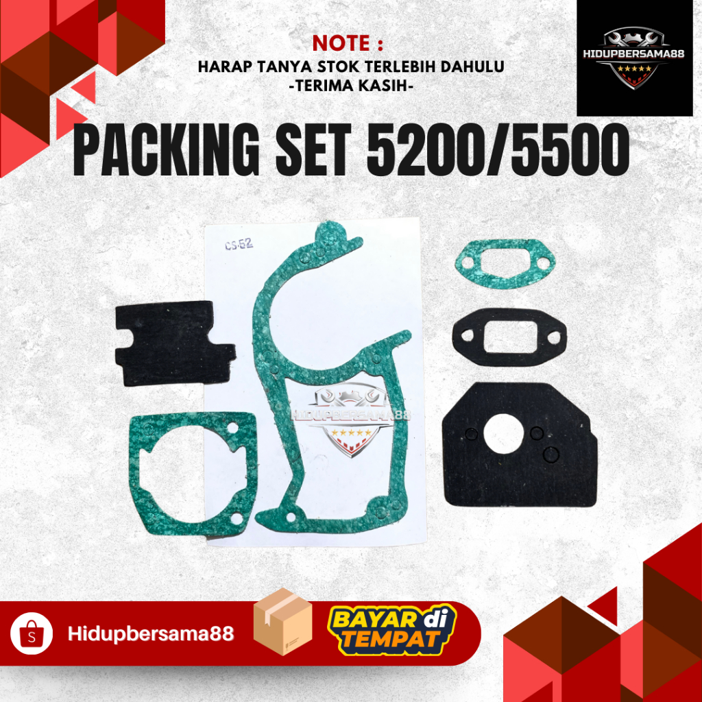 PACKIING SET 5200 5500 - PACKING SET SENSO TYPE 5200/5800  Packing Set 5200/5800 Sparepart Senso Sin