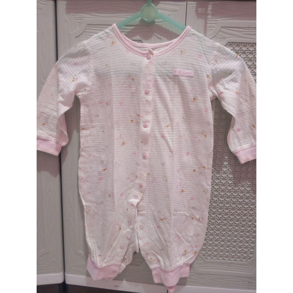 JUMPSUIT PETTER RABIT USIA 6-9BULAN