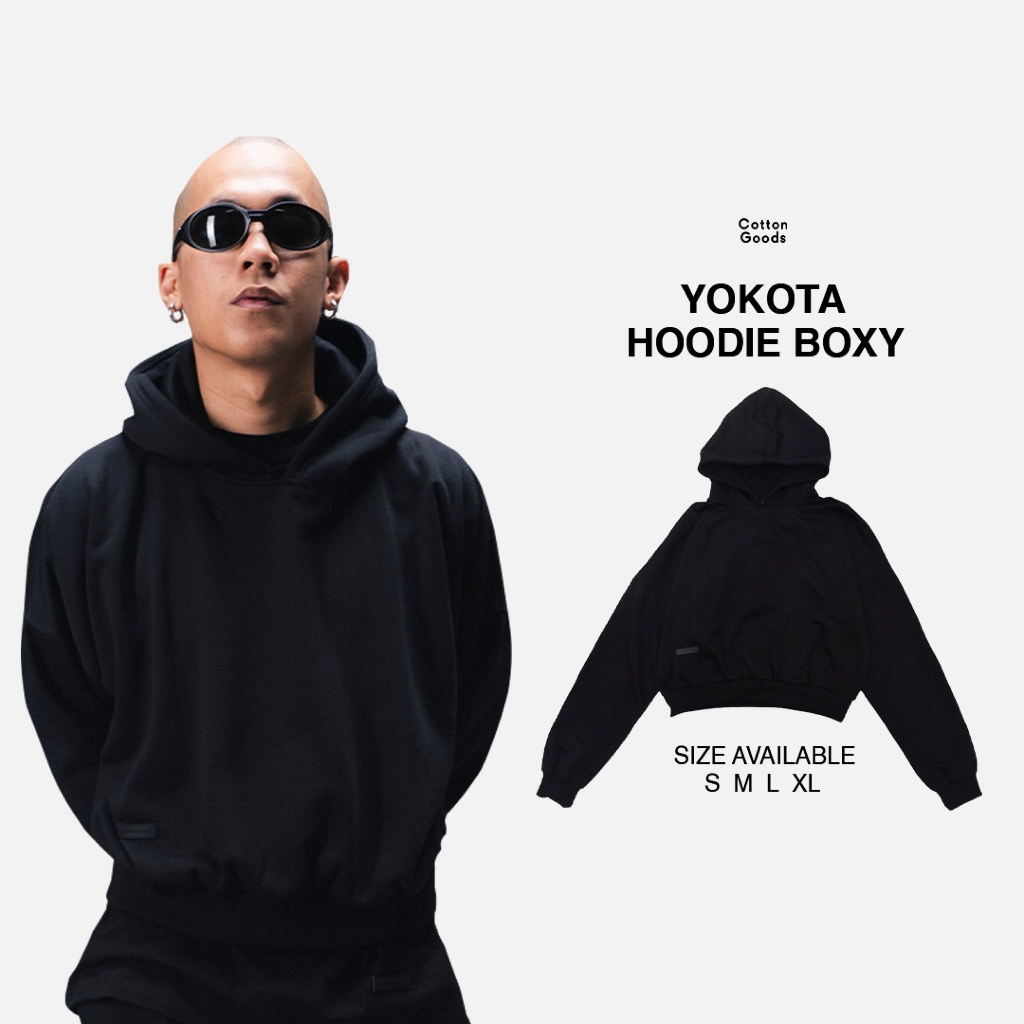 Cotton Goods Yokota Hoodie Boxy
