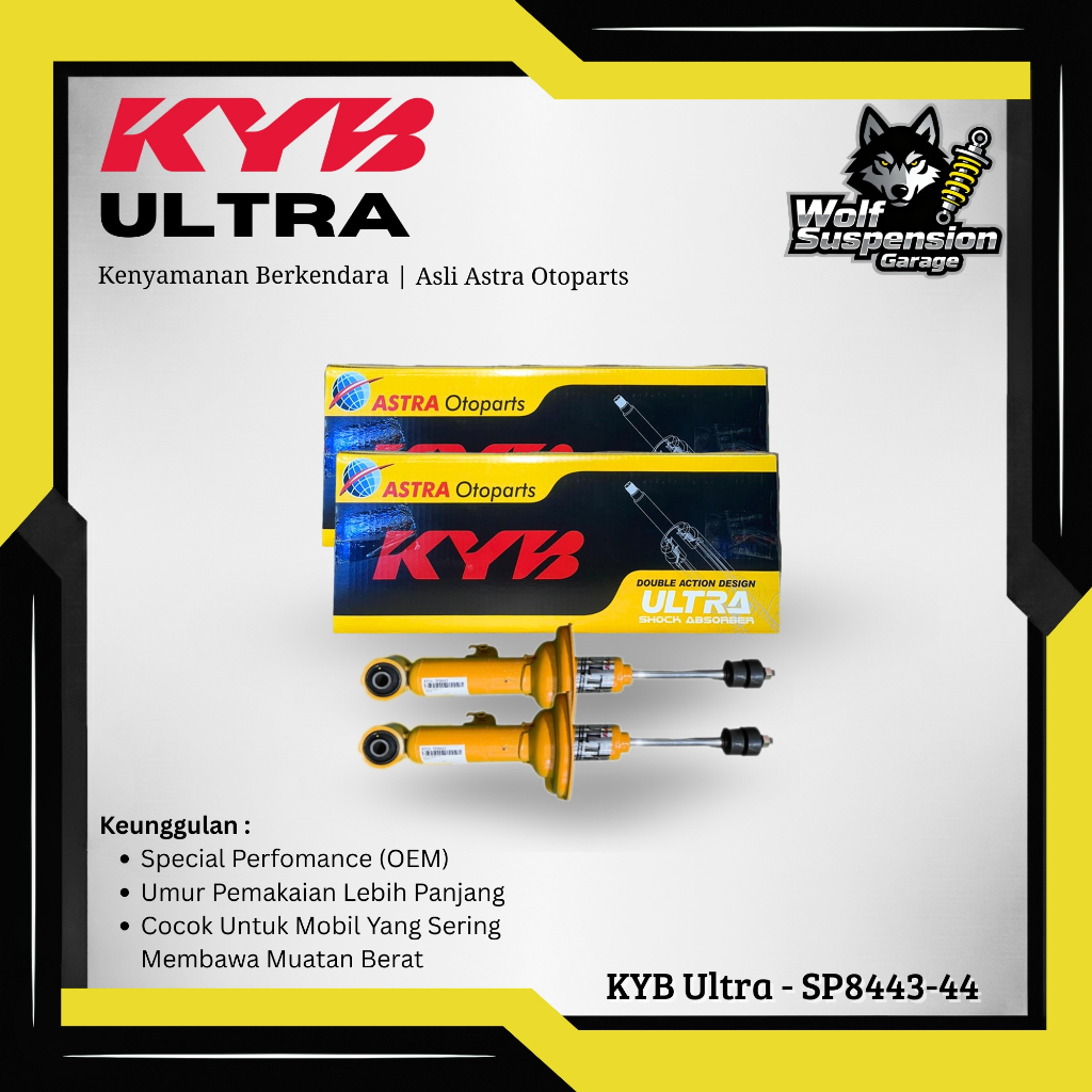 Kayaba / KYB Ultra Shockbreaker Depan Mobil Toyota Kijang Innova