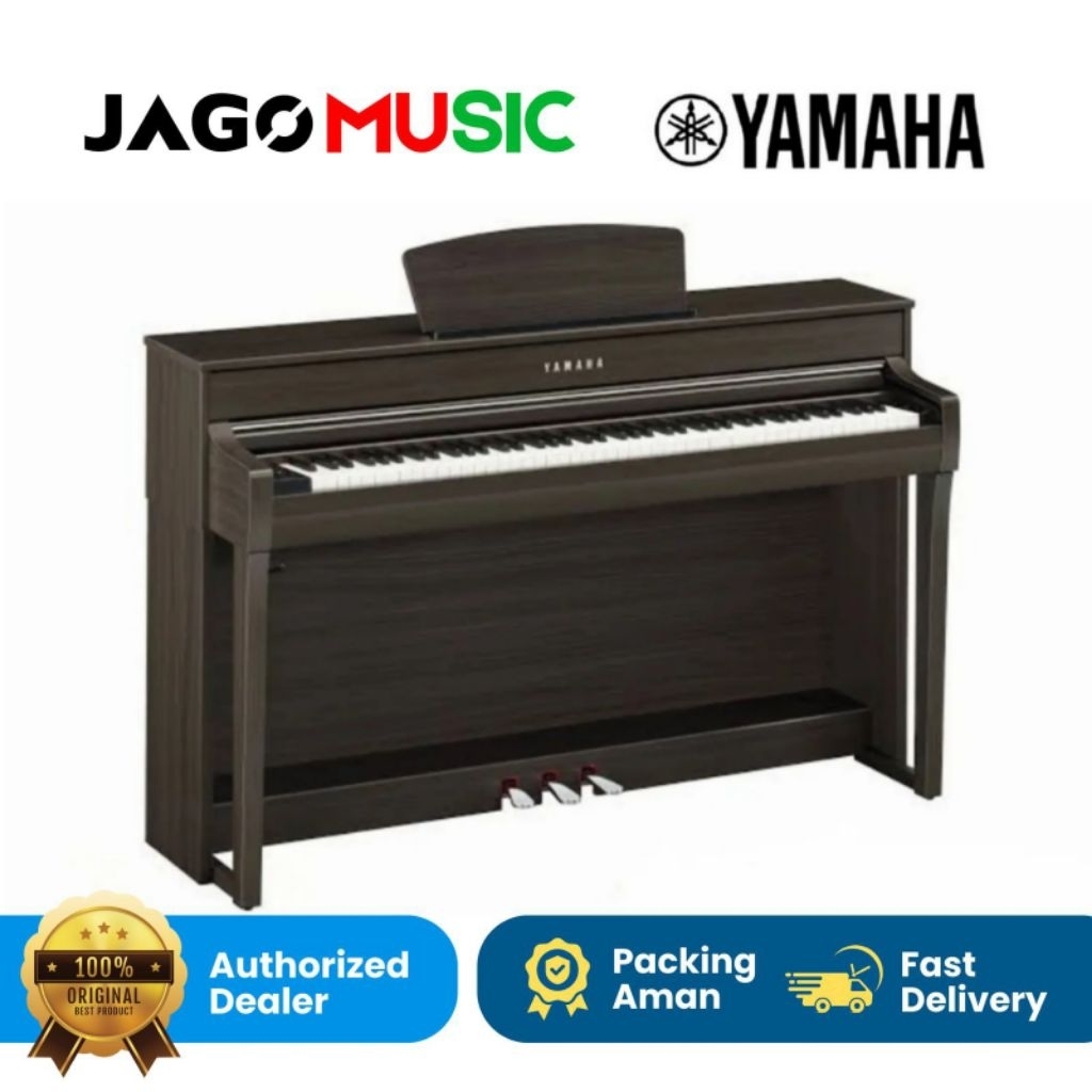 Piano Elektrik Yamaha Clavinova CLP735 DW CLP735DW CLP 735DW