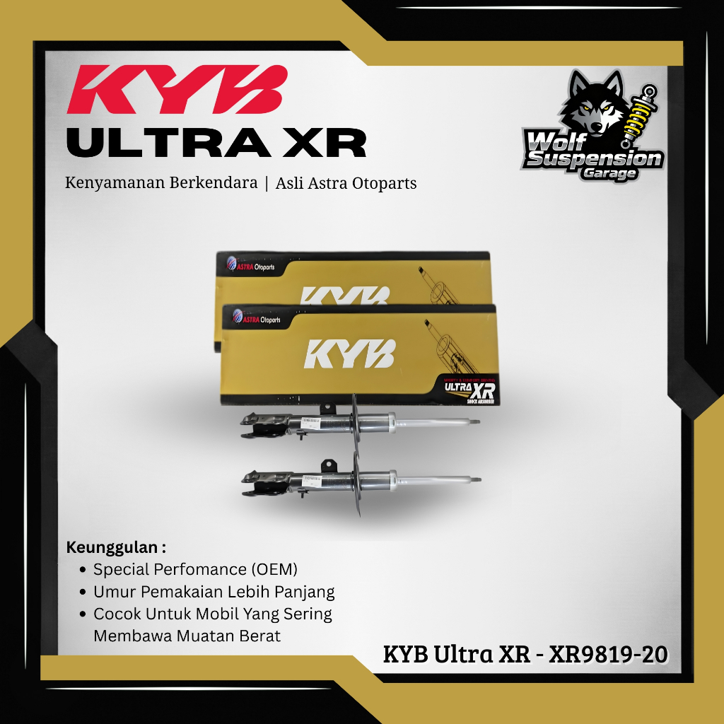 Kayaba / KYB Ultra XR Shockbreaker Depan Mobil Mitsubishi Xpander