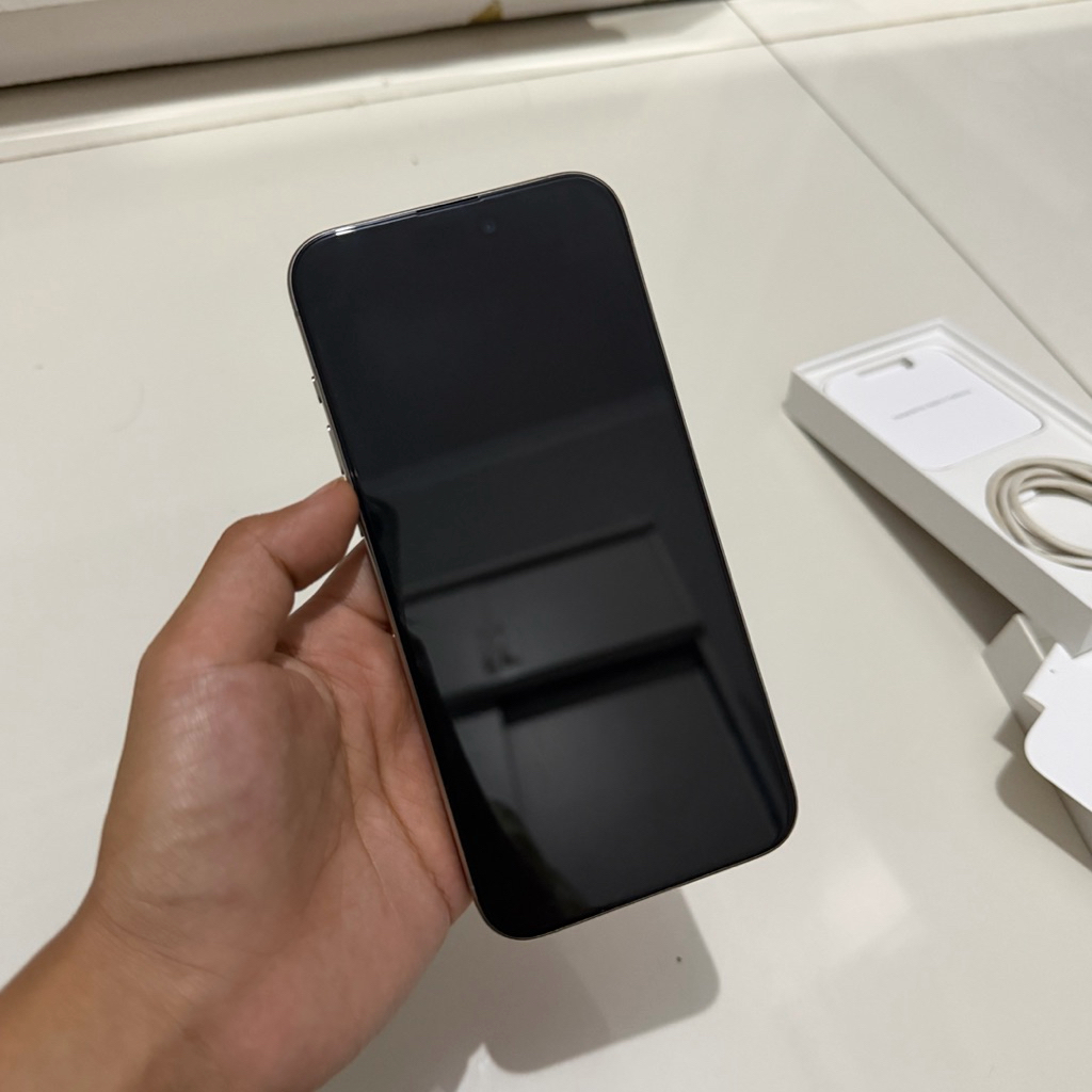 Iphone 15 ProMax 512gb Pemakaian Pribadi