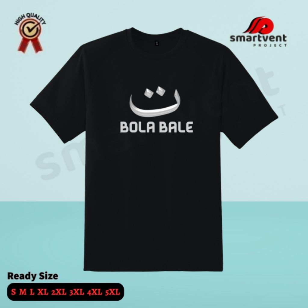 Kaos T-shirt Huruf Hijaiyah Kaos Katun Combed Distro