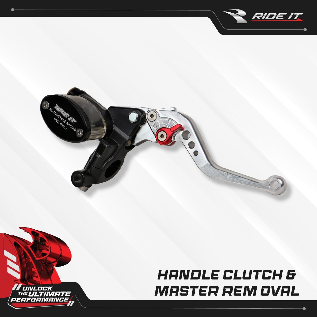[RIDE IT] HANDLE CLUTCH MASTER REM OVAL/REM KANAN KIRI MASTER REM UNIVERSAL