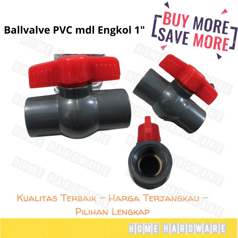 Stop Kran Pvc 1" inch / Ball Valve Ballvalve Pvc 1 Inch