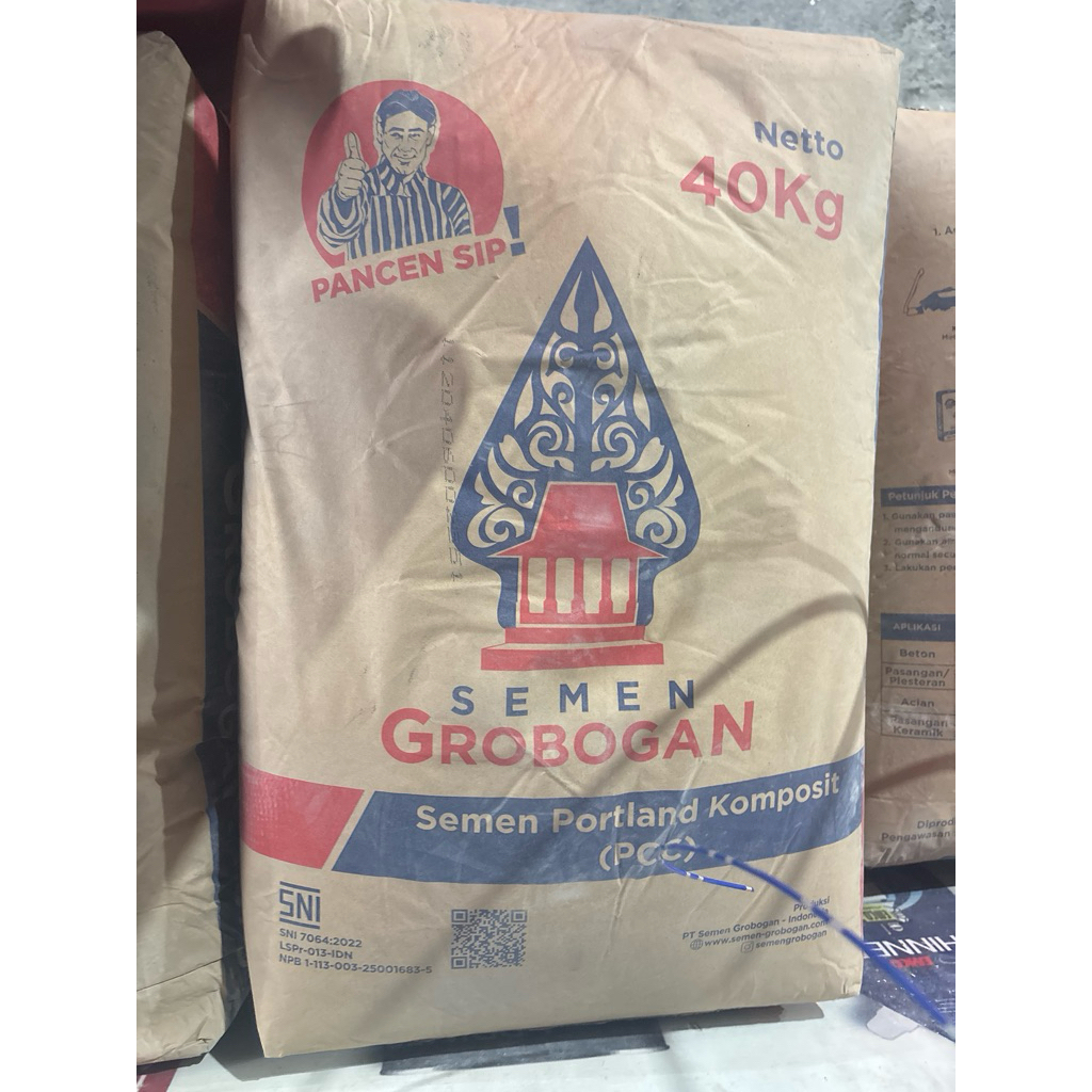 Semen GROBOGAN 40 KG / Semen Abu GROBOGAN