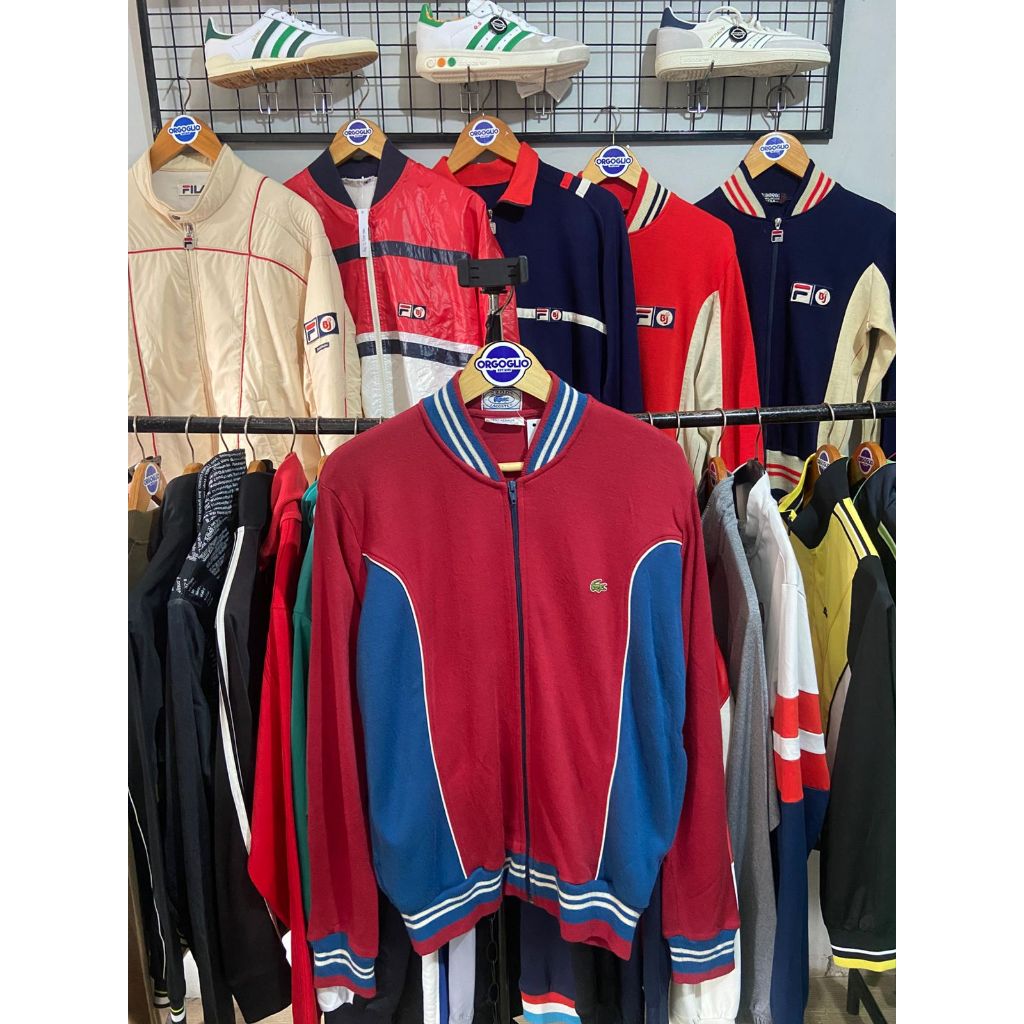 IZOD LACOSTE Vintage Tracktop 80's (L) USED Originals OHQ2