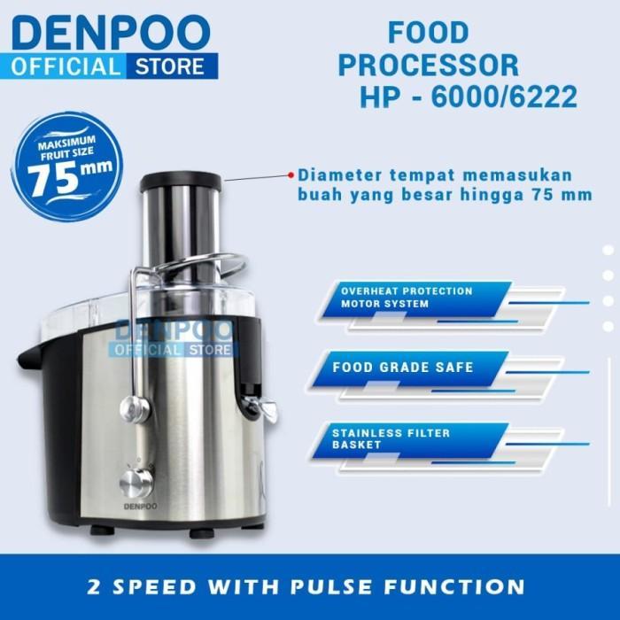 DENPOO HP-6000 FOOD PROCESSOR JUICER