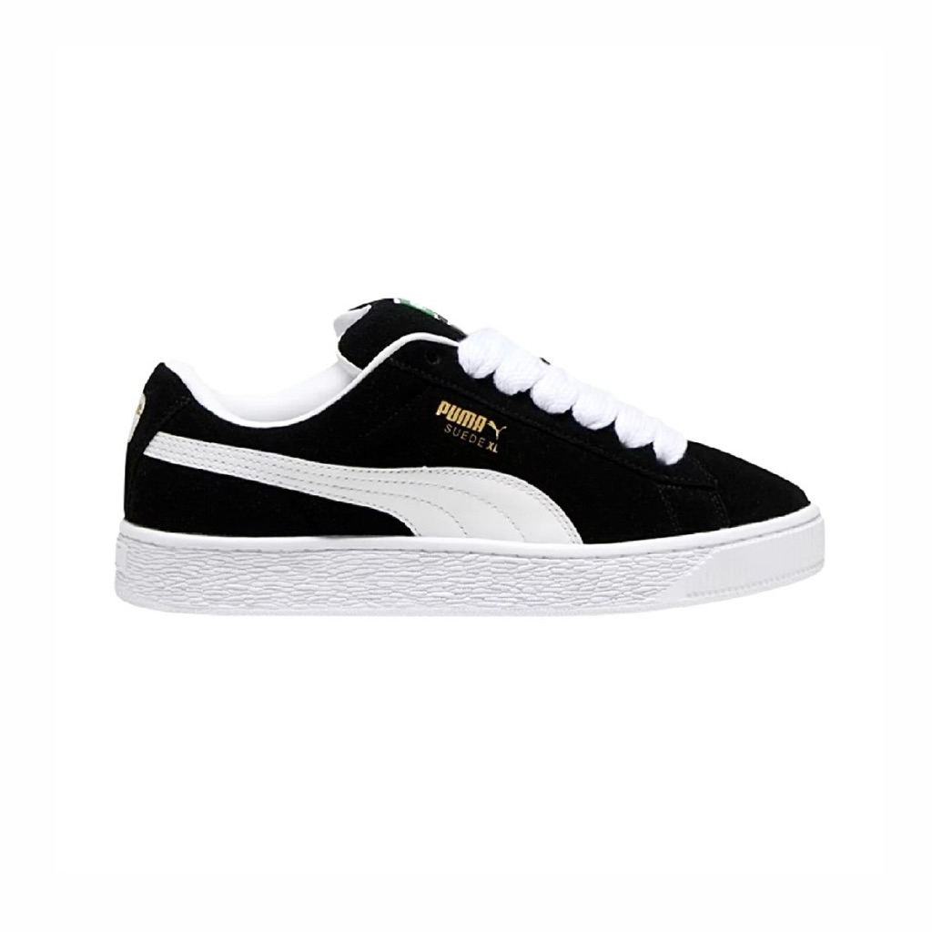 Sepatu Sneakers Pria Puma Suede XL Black White Original 1000% (RESMI STORE)