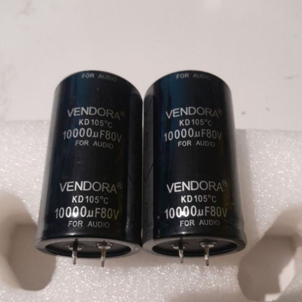 Elco VENDORA KD105C 80V 10000UF FOR AUDIO Elco Vendora