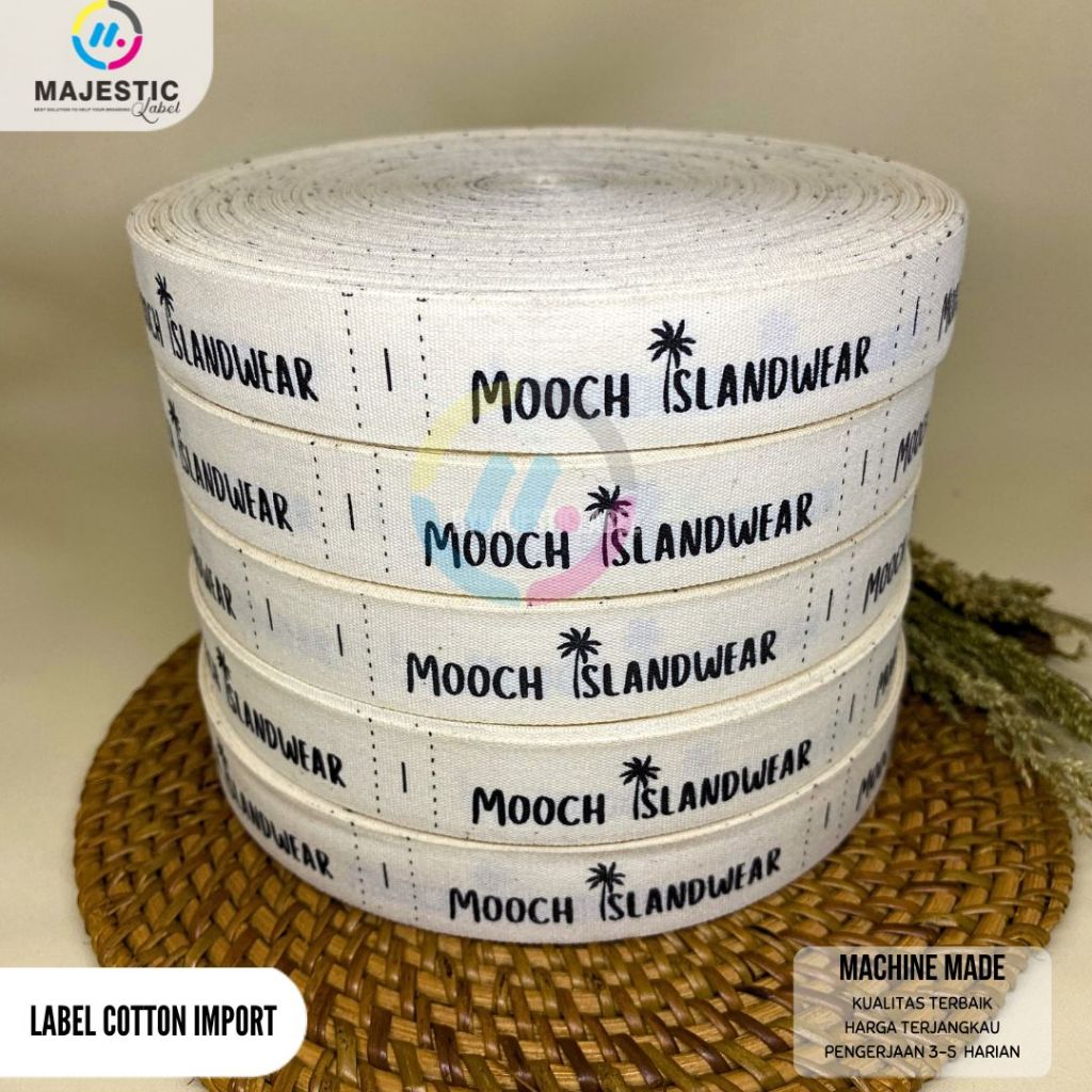 LABEL PITERBAN IMPORT LABEL BAJU LABEL KATUN LABEL CUSTOM