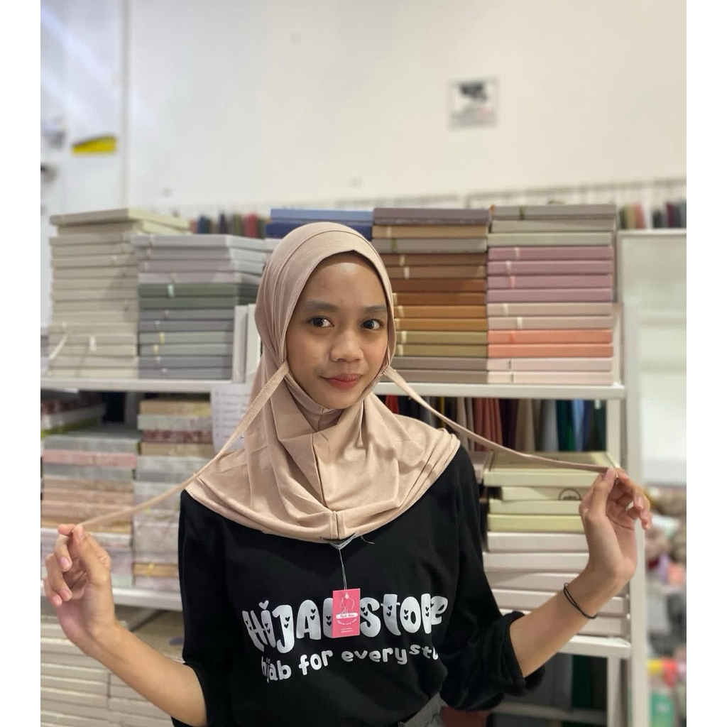 Bergo tali kaos rayon