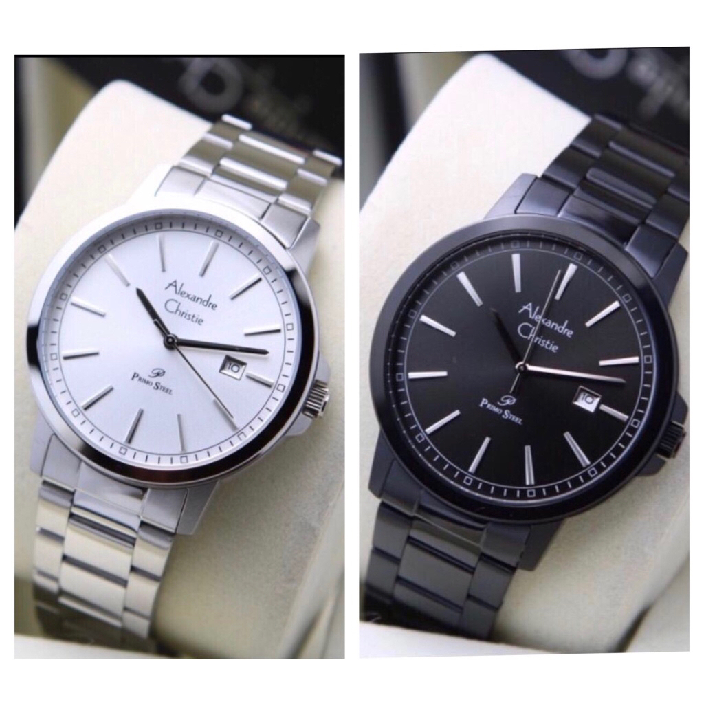 JAM TANGAN PRIA ALEXANDRE CHRISTIE 1014MD / AC 1014MD / AC 1014 primo steel [ORIGINAL]