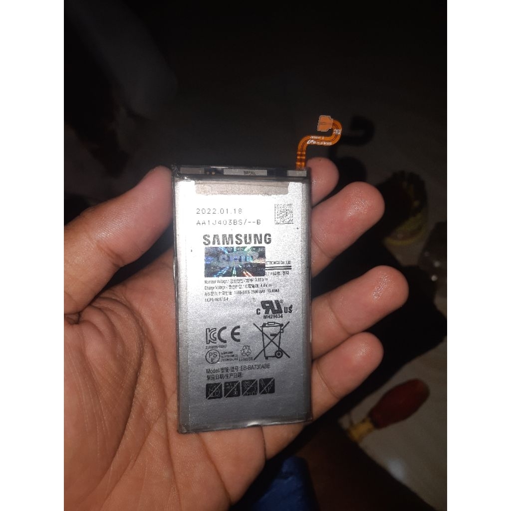Baterai Samsung A8 plus Ori