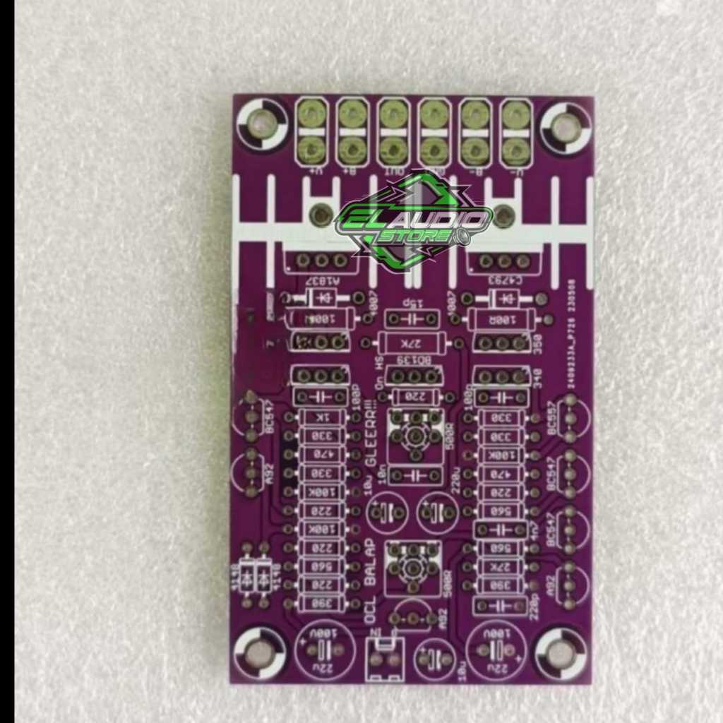 PCB Ocl Balap Double Layer FR4 Fiber