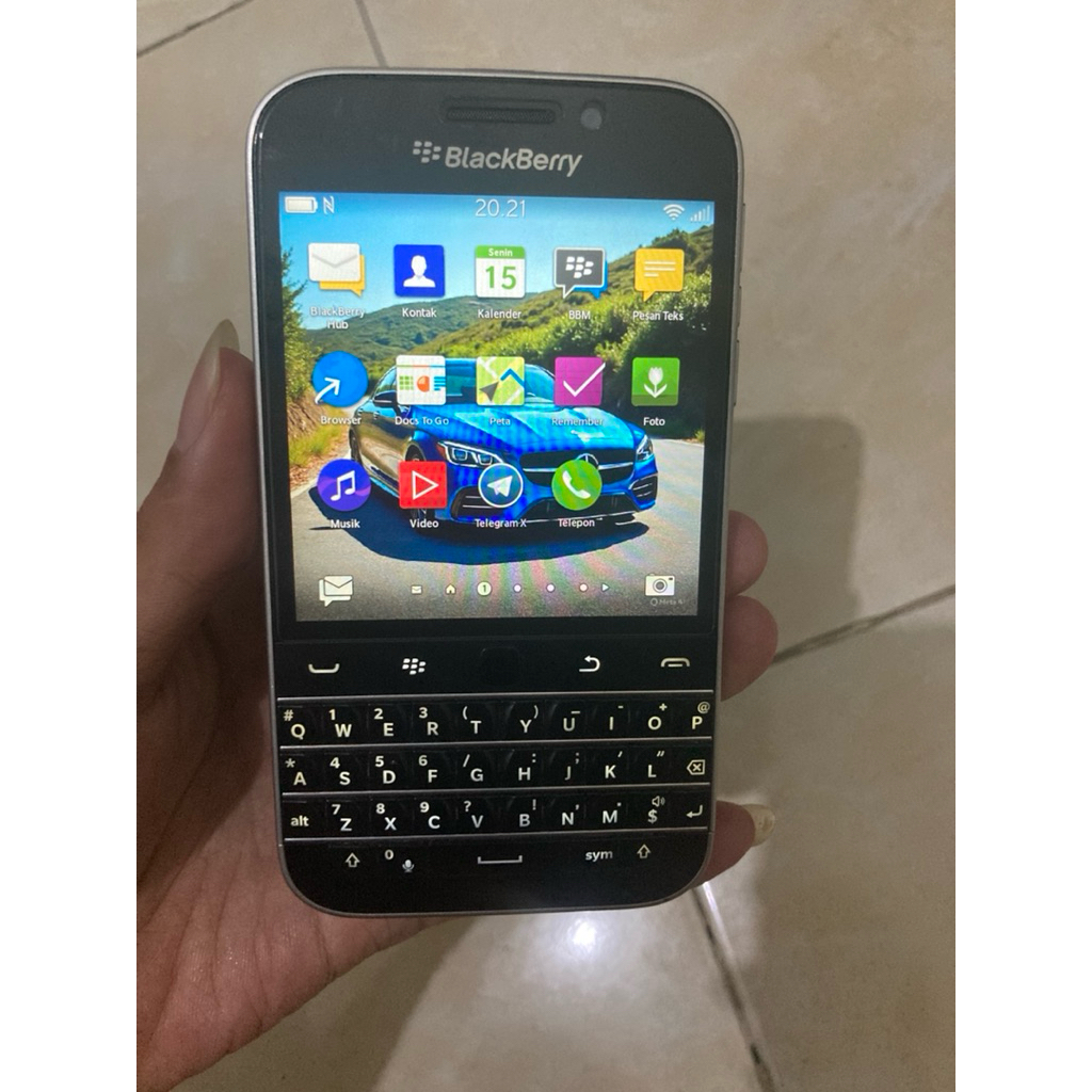 Hp BB BlackBerry Q20 Classic SEKEN ORIGINAL Mulus