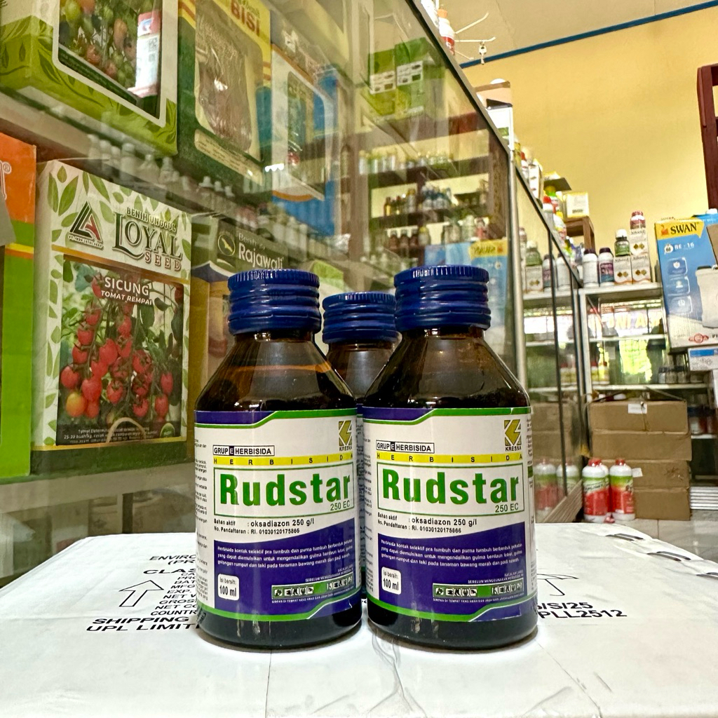 Herbisida Rudstar 250ec Kemasan 100ml - Rudstar Herbisida Pembeku Biji Tanaman Padi