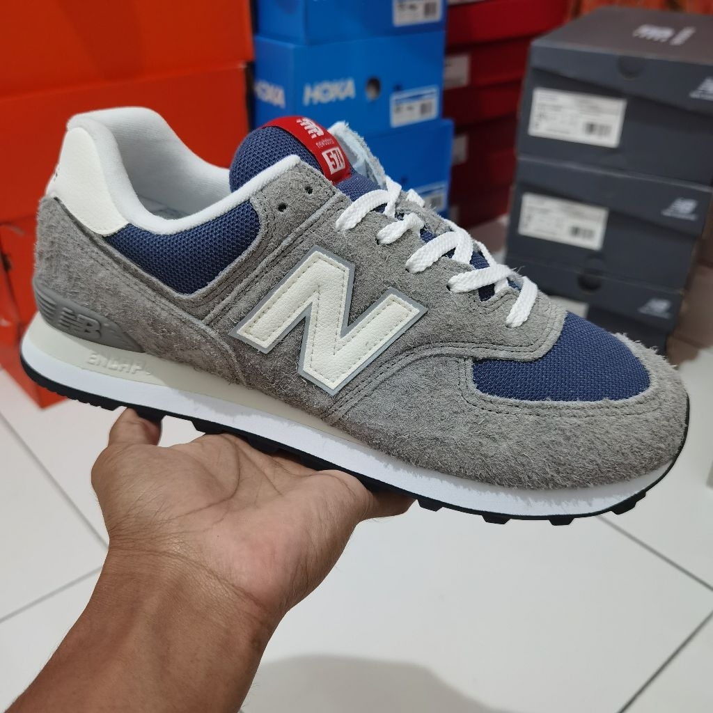 SEPATU CASUAL 574 CLASSIC RESMI PT. MAP U574GWH KASUAL PRIA