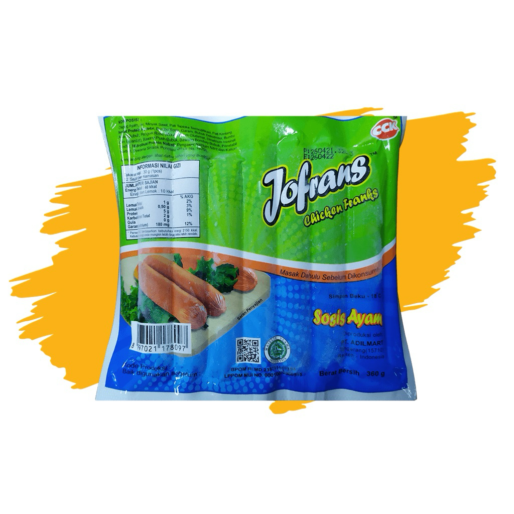 JOFRANS Sosis Ayam 360 Gram