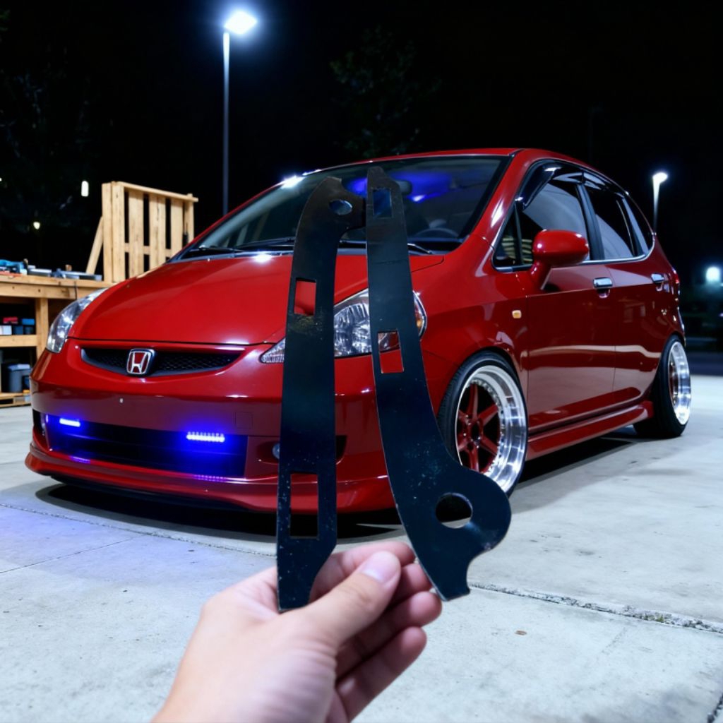 bracket bumper depan Honda jazz gd 3 fit penguat bumper depan Honda jazz gd 3 fit