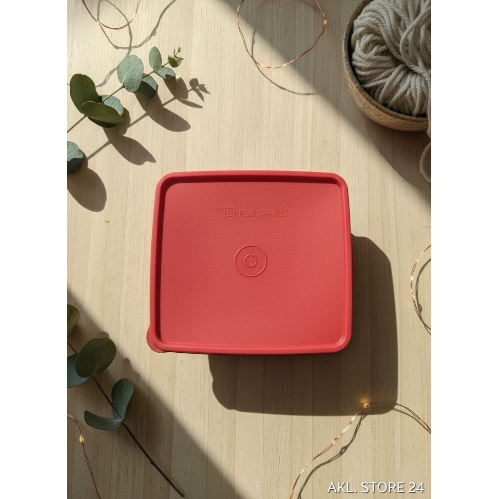 Tutup LSA (Large Square Away) 500 ml Tupperware Baru