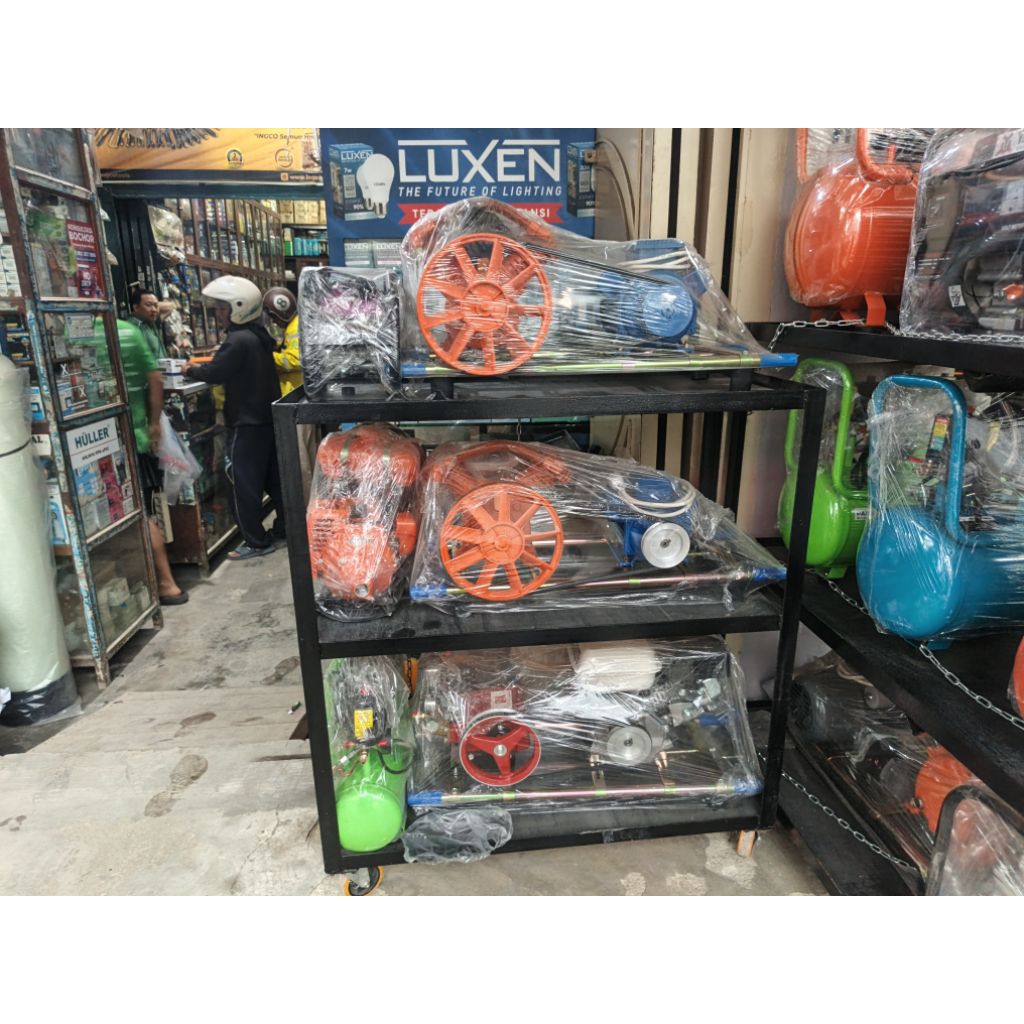 Mesin Kompresor angin, Sumur bor air medan