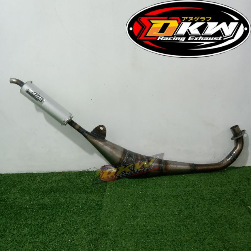 AHM Ekzos Suzuki Satria Exhaust RGV 120 / RGX 120 / STINGER 120 / AKIRA 120 Type Underside