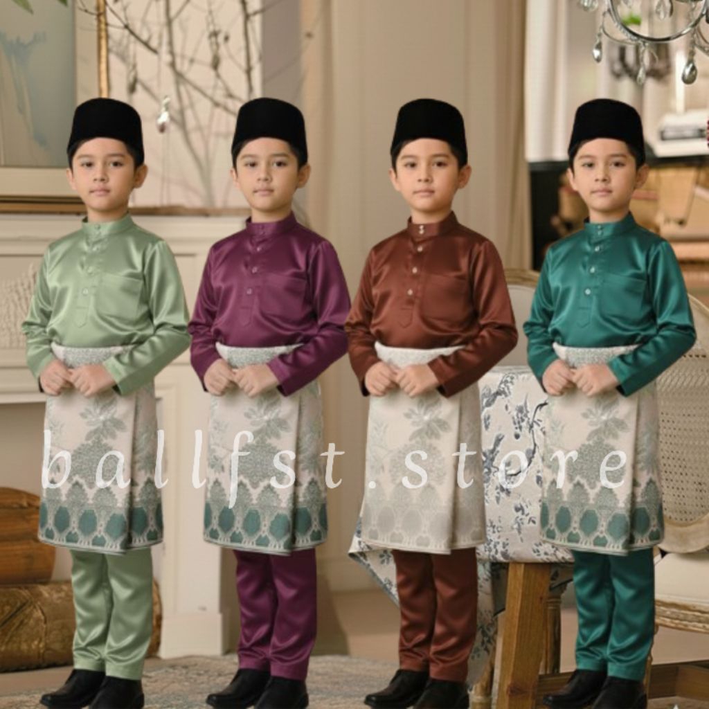 Baju Teluk Belanga Anak Laki Laki | Baju Anak Muslim | Baju Anak Koko | Baju Anak Malaysia