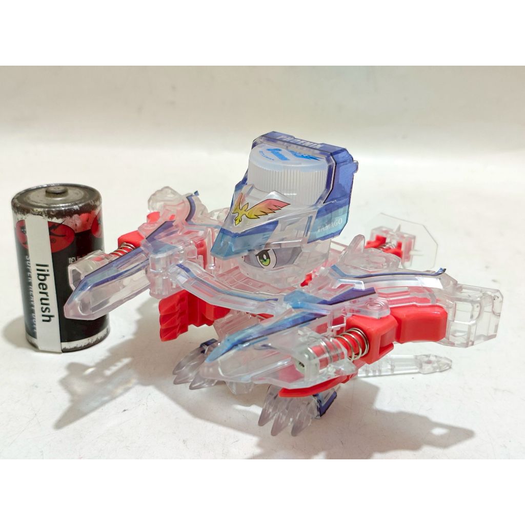 tomy bottleman  team guts bottle phoenix G Clear edition bdaman b daman game figure