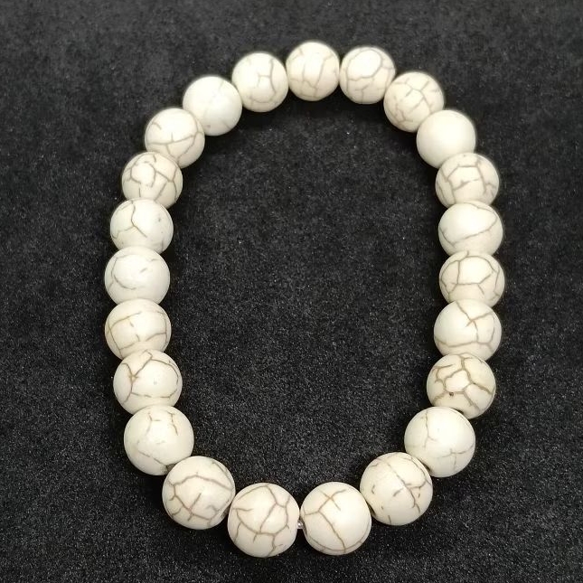 Gelang Batu Pirus Putih