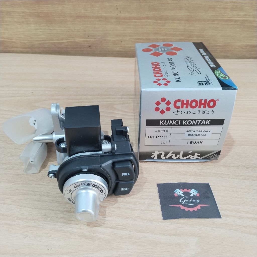 Kunci Kontak Set Yamaha Aerox 155 Keyless Original Choho