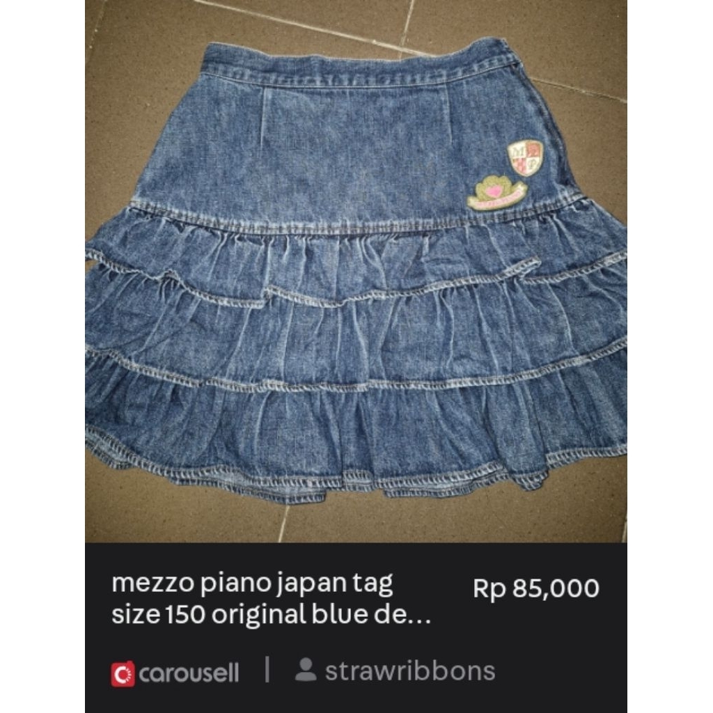 mezzo piano rok denim tagsize 150